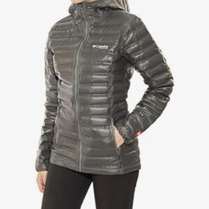 Columbia Titanium Outdry Outdry Ex Gold Down Hooded Hooded Jacket Size M